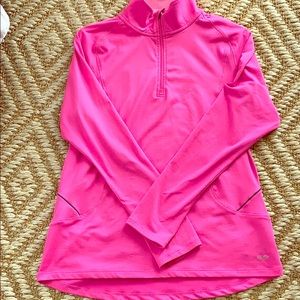 Champion neon pink athletic top. Size lg